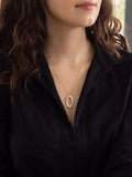 IBB 9ct two colour gold pendant necklace - British product