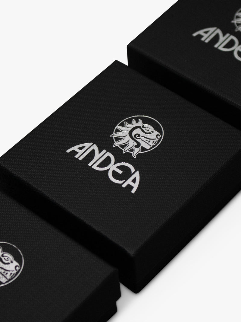 Andea sterling silver oval textured bracelet 19cm, imported from the UK