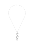 Andea pendant necklace sterling silver cut out (British brand)