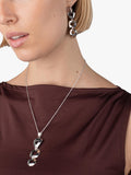 Andea pendant necklace sterling silver cut out (British brand)