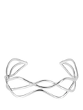 Andea sterling silver woven wire cuff bracelet (British brand)
