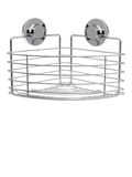 BlissHome corner suction shower basket chrome - British brand
