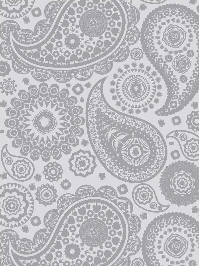 Mini Moderns Paisley Crescent Wallpaper L10m x W52cm
