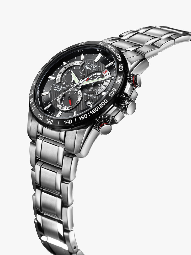 Citizen Eco-Drive perpetual calendar chronograph watch - British product
