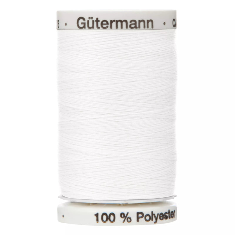Gütermann creativ Extra Strong Thread, 100m, White 800