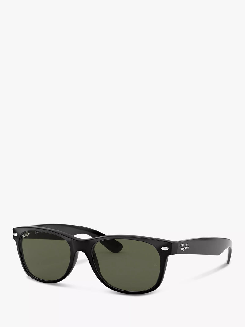 Ray-Ban Wayfarer Polarised sunglasses black 55mm, imported from the UK