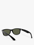 Ray-Ban Wayfarer Polarised sunglasses black 55mm, imported from the UK