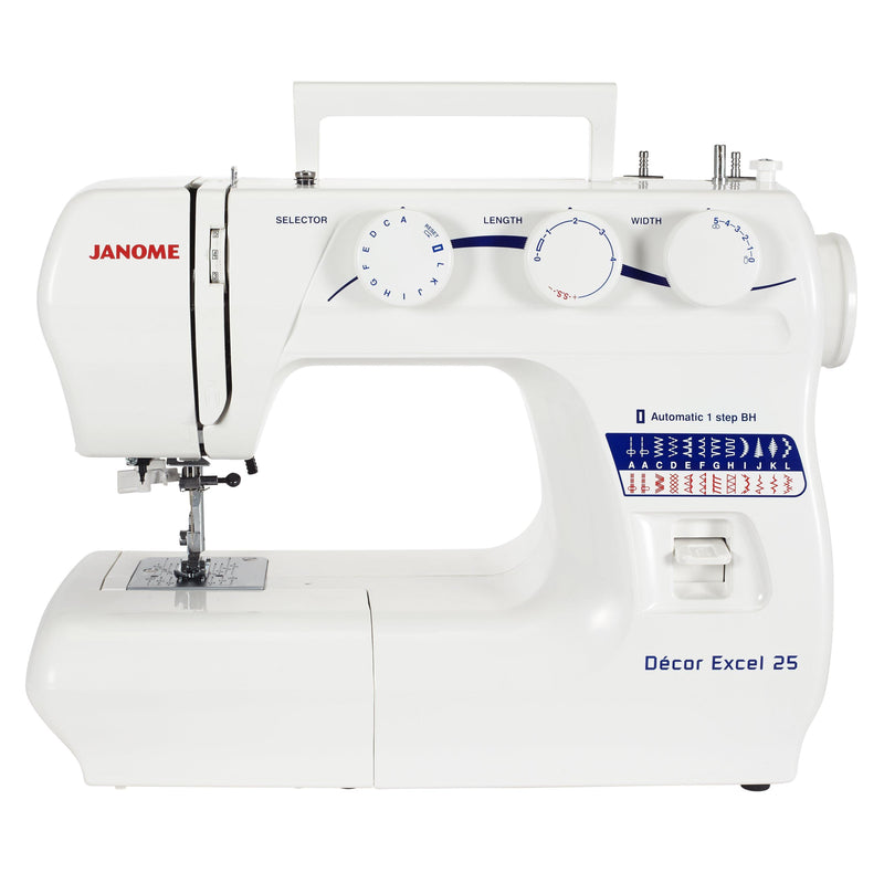 Janome Decor Excel 25 Sewing Machine, UK version