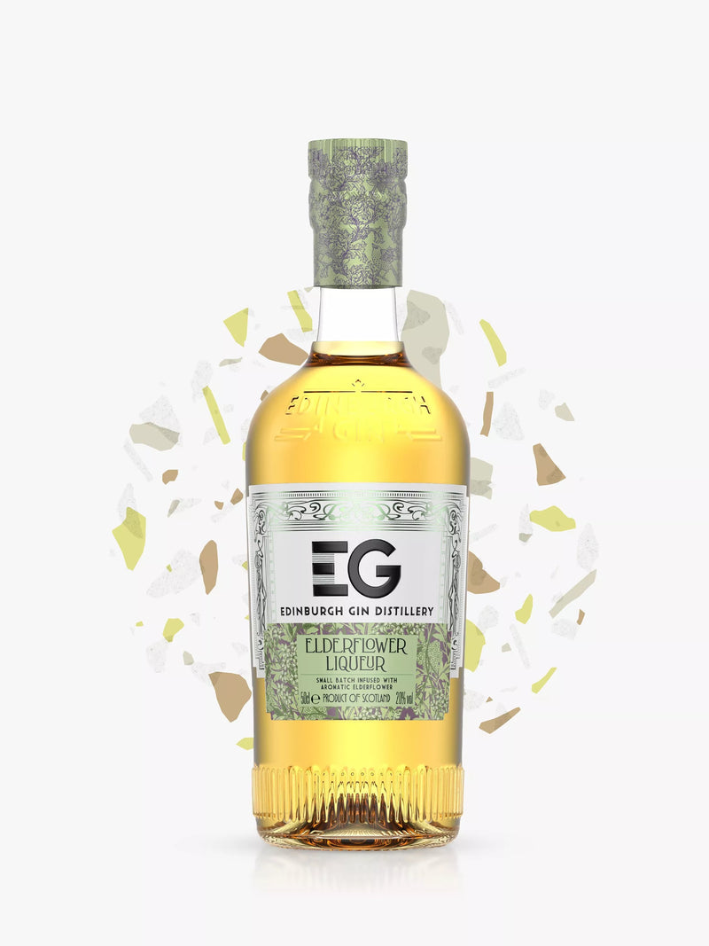 Edinburgh Gin elderflower liqueur 50cl bottle - British product