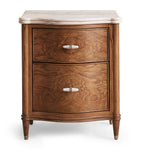 Soho Home Valerie bedside table with marble top - British product