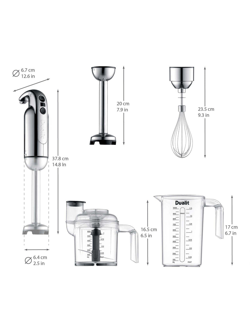Dualit Handmixer-Set 700W, UK-Version