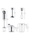 Dualit Handmixer-Set 700W, UK-Version