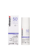 John Lewis Ultrasun SPF 50+ Anti-Ageing Ultra Sensitive Facial Sun Cream 50ml- Buy online at McGrocer