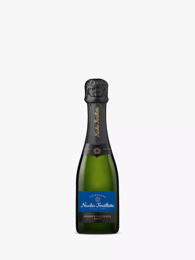 John Lewis Nicolas Feuillatte One Fo(u)r Brut Champagne 20cl- Buy online at McGrocer