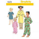 John Lewis Simplicity Children Dressmaking Leaflet 1572 Sewing Pattern- Buy online at McGrocer
