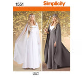 John Lewis Simplicity Costume Dressmaking Leaflet 1551 Sewing Pattern- Buy online at McGrocer