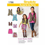 John Lewis Simplicity Children Dressmaking Leaflet 1786- Buy online at McGrocer