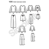 Simplicity loungewear sewing pattern for men and boys, UK version