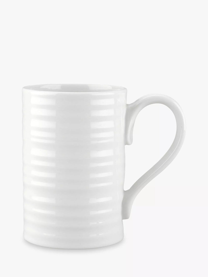 Sophie Conran for Portmeirion tall mug white 350ml, UK version
