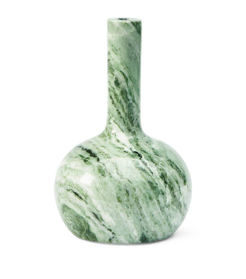 POLSPOTTEN Marble Heritage Bell Candle Holder 25cm, imported from the UK