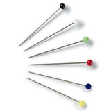 Prym glass headed pins assorted 10g - British product