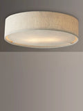 John Lewis Samantha linen ceiling light natural - British product