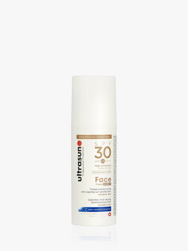 Ultrasun SPF 30 tinted face sun cream 50ml (British brand)