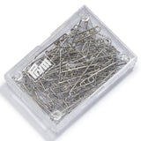 Prym badge and brooch pins 27mm silver 60 pack (British brand)