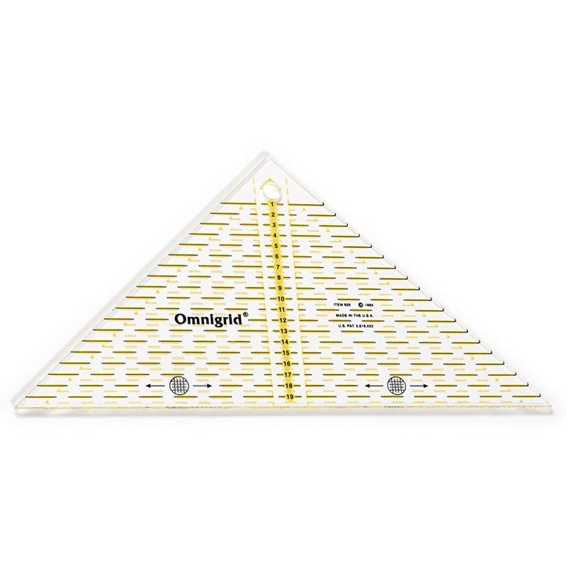 Prym triangle ruler metric quick .25cm (British brand)