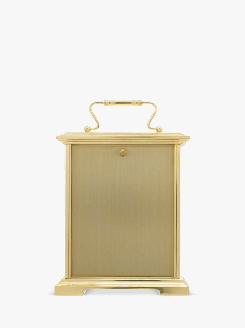 Acctim Althorp gold carriage mantel clock (British brand)