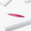 Tweezerman Pink Oval Mini Slant Tweezer (British brand)