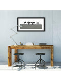 John Lewis framed print Harrogate by Jacky Al-Samarraie 44x84cm, imported from the UK