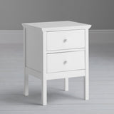 John Lewis Wilton bedside cabinet with two drawers - British product
