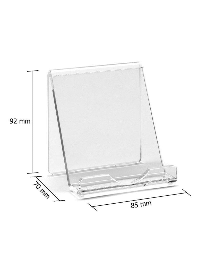 Osco clear acrylic smartphone holder, UK version
