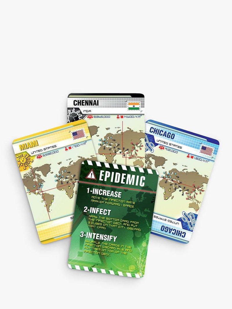 Asmodee Pandemic cooperative board game, imported from the UK