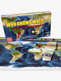 Wildcard Games Who Knows Where board game (British brand)