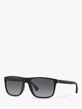 John Lewis Emporio Armani EA4033 Square Sunglasses- Buy online at McGrocer