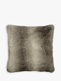 John Lewis faux fur cushion in mocha ombre, UK version