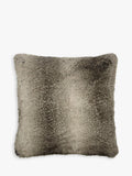 John Lewis faux fur cushion in mocha ombre, UK version