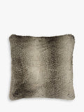 John Lewis faux fur cushion in mocha ombre, UK version