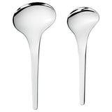 Georg Jensen Bloom serving spoons set of 2, UK version