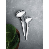 Georg Jensen Bloom serving spoons set of 2, UK version
