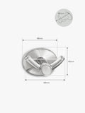 Robert Welch Oblique double hook stainless steel, imported from the UK
