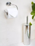 Robert Welch Oblique toilet roll holder polished stainless steel - British product