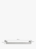 Robert Welch Oblique Double Towel Rail 64cm - British product