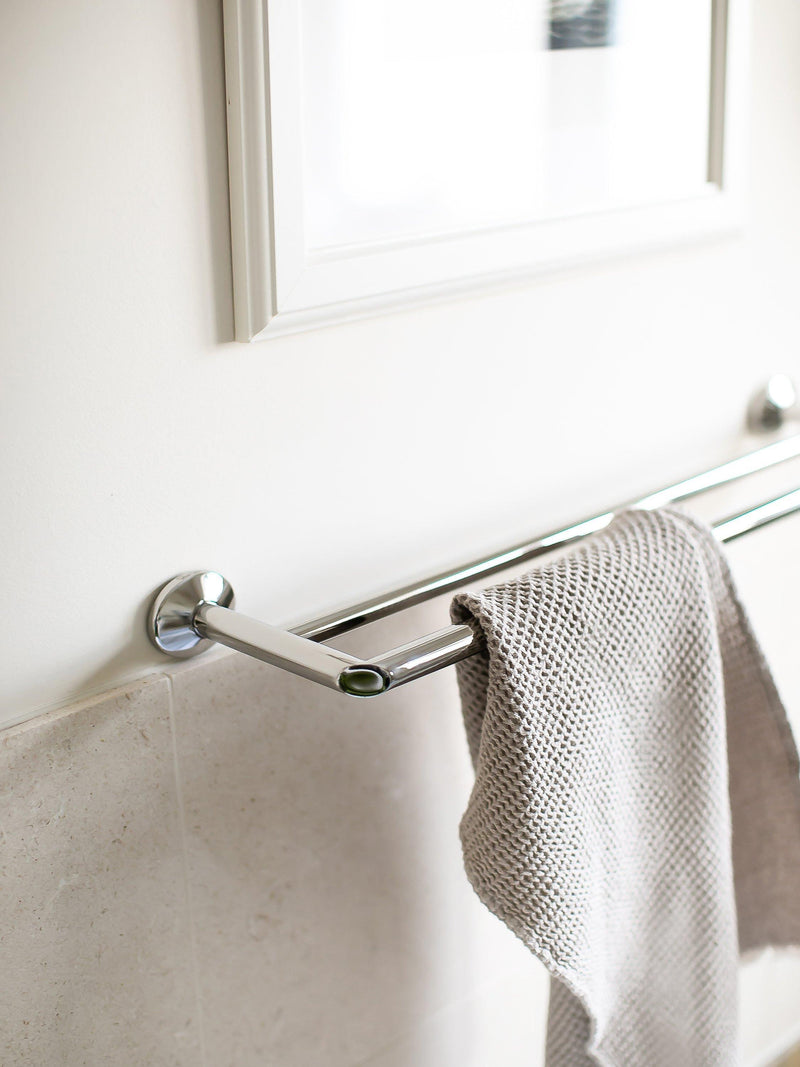 Robert Welch Oblique Double Towel Rail 64cm - British product