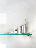 Robert Welch Oblique Shelf stainless steel and glass, UK version