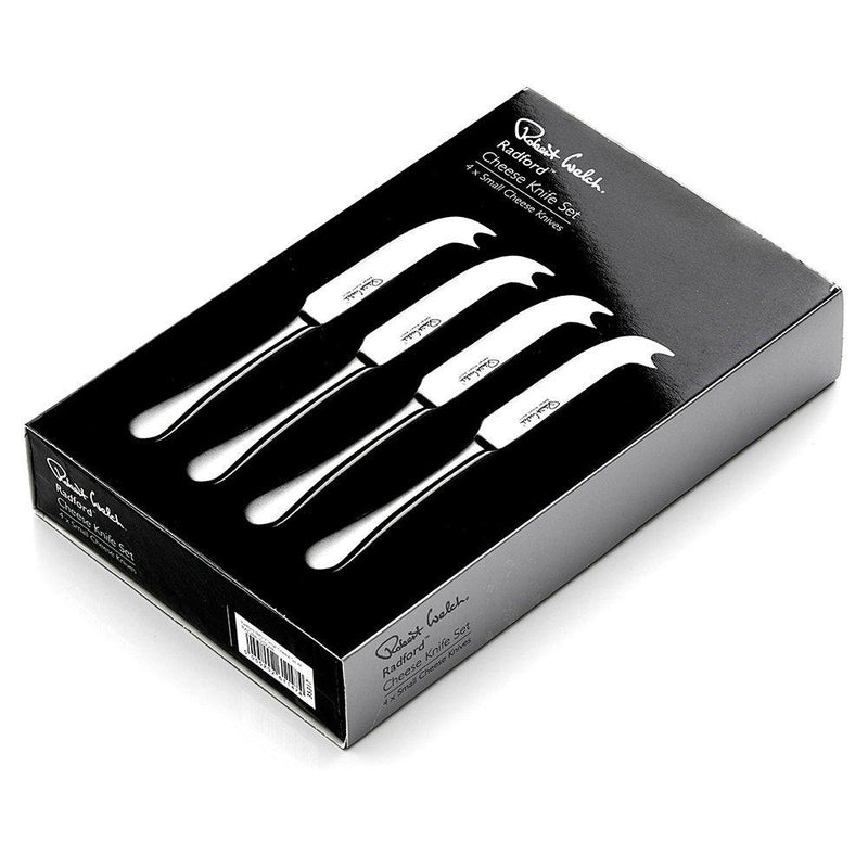 Robert Welch small cheese knife set 4 piece, UK version