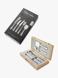 Robert Welch cheese knife set 5 piece oak gift box - British product
