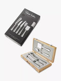 Robert Welch cheese knife set 5 piece oak gift box - British product